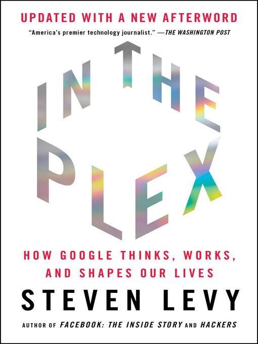Title details for In the Plex by Steven Levy - Wait list